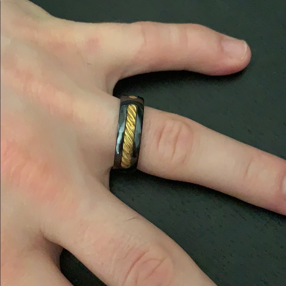 Men’s David Yurman Ring.